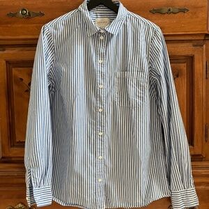Sézane Tomboy striped shirt S